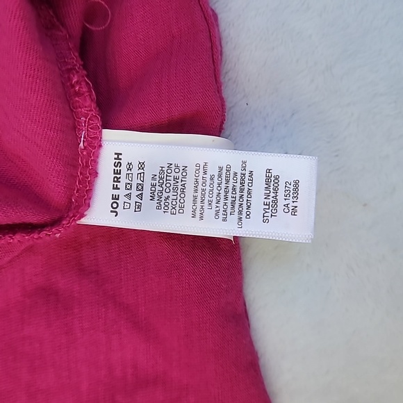 Joe Fresh, Girls, Size 4T,  Lightweight zip up hoodie - Picture 3 of 4